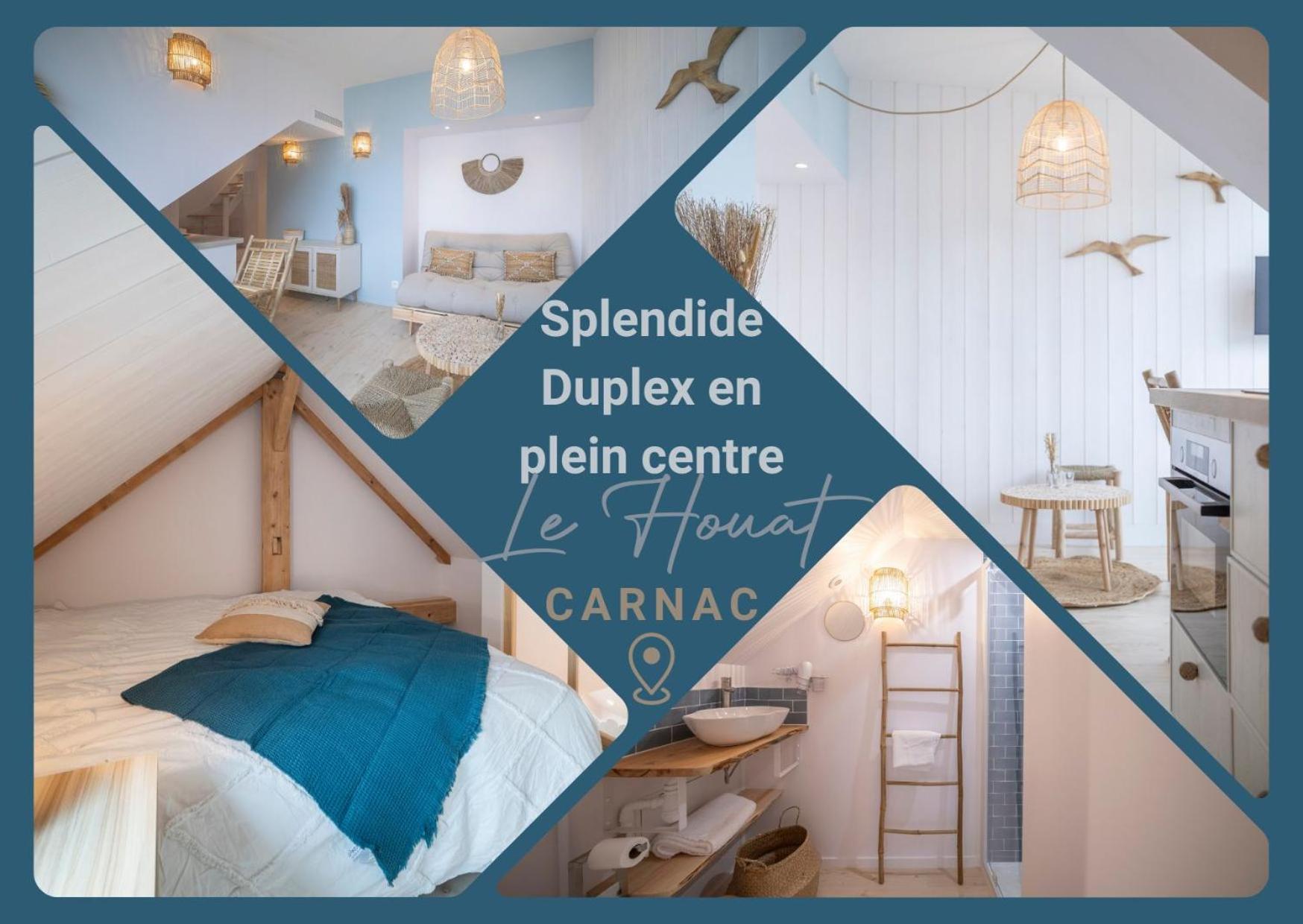 Appart'Hotel & Spa "Les Voiles" Le Houat Carnac Dış mekan fotoğraf